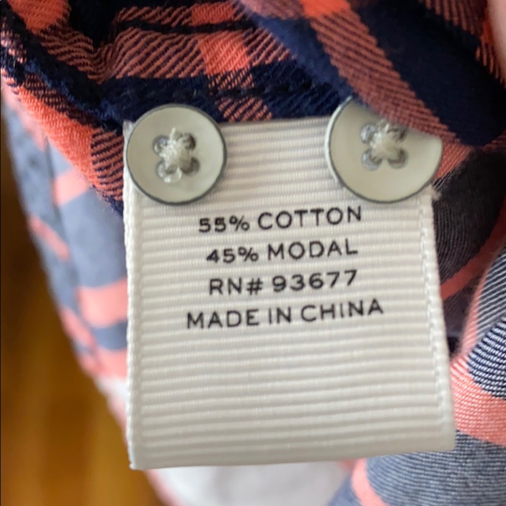 STYLUS plaid button down - Picture 5 of 6